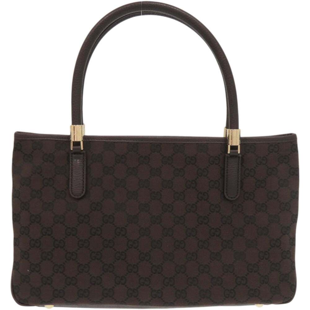 GUCCI Authentic Brown Canvas Tote Bag - Picture 2 of 8